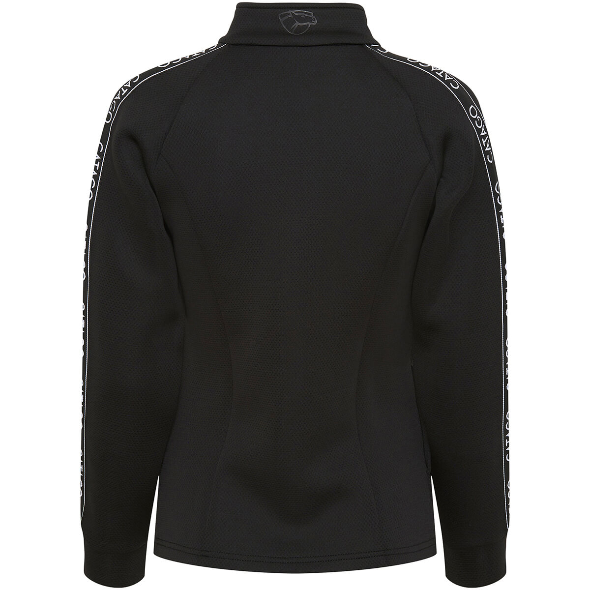 01 CATAGO Riona cardigan m. lynlås i sort